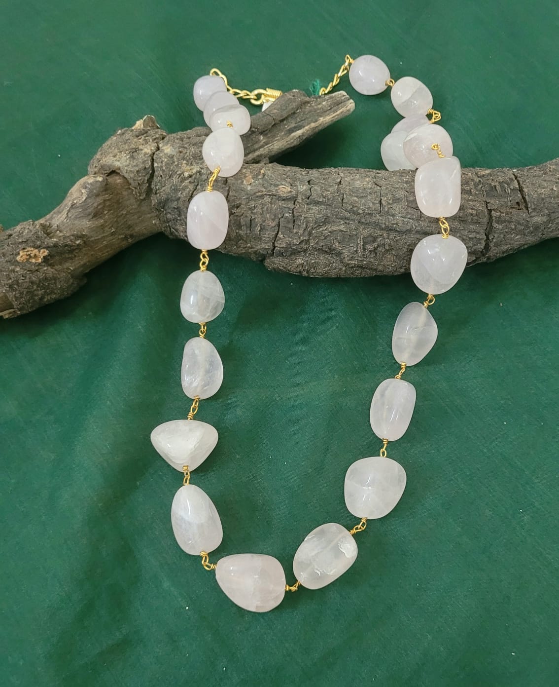 Rose Quartz Stone Maala
