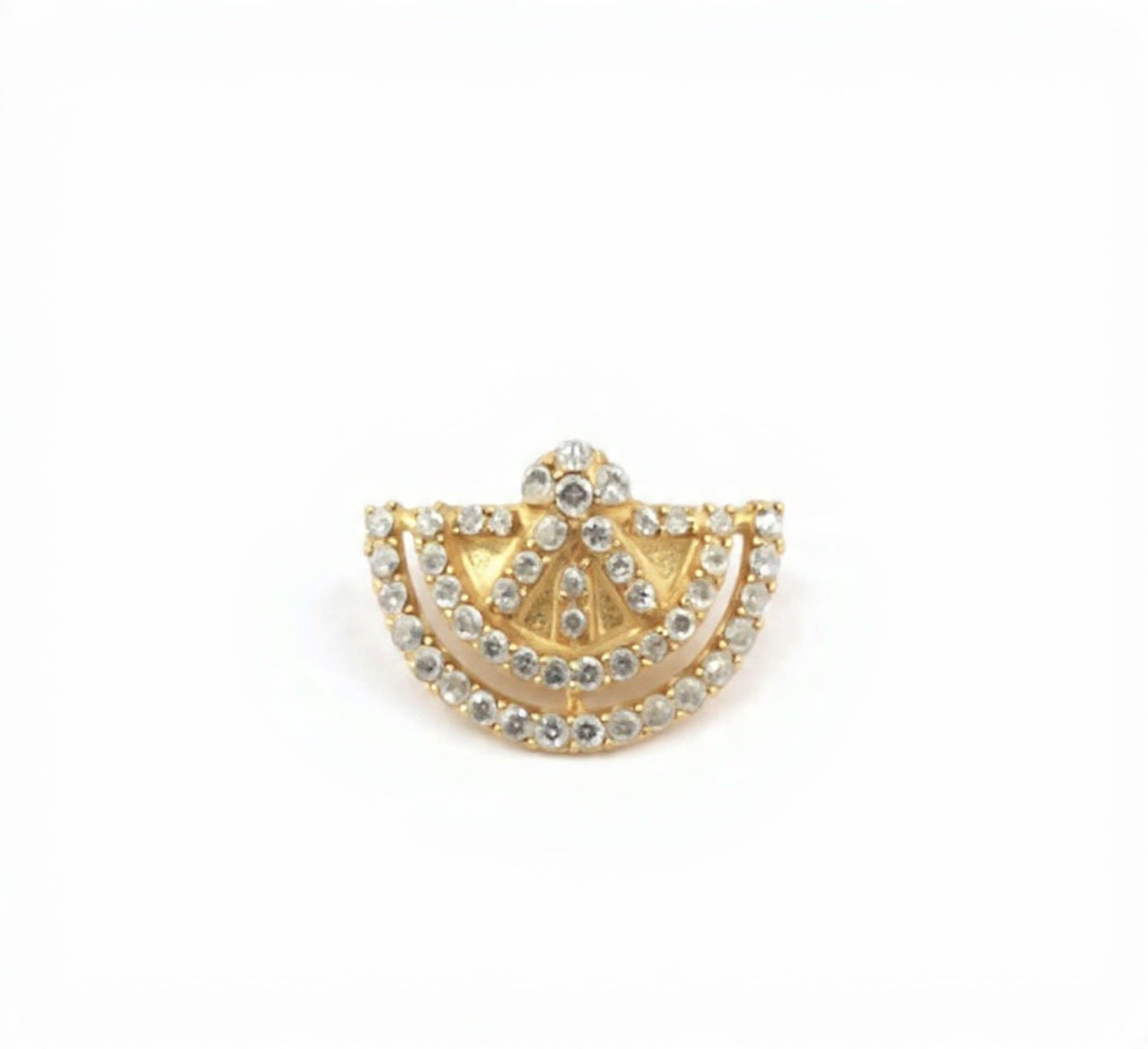 Rumi 925 Sterling Silver Nose Pin for Women