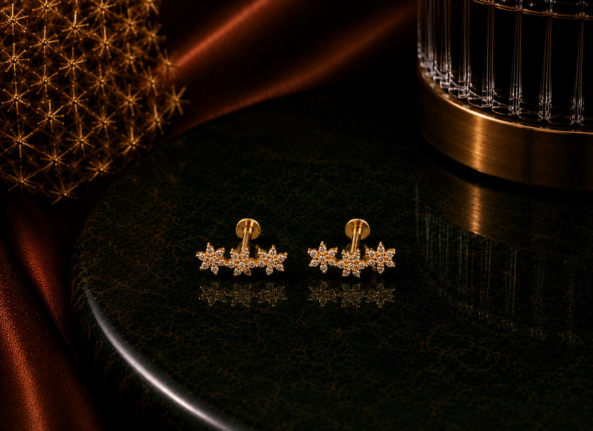 Reya Silver Earrings