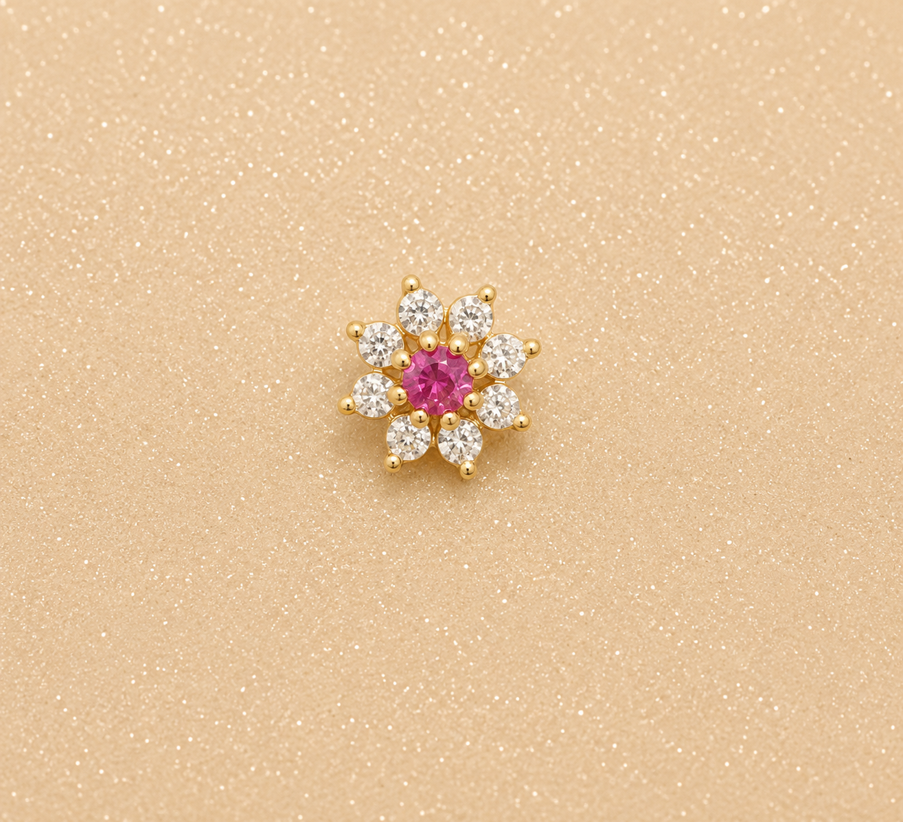 Ruchi 925 Nose Pin for Women