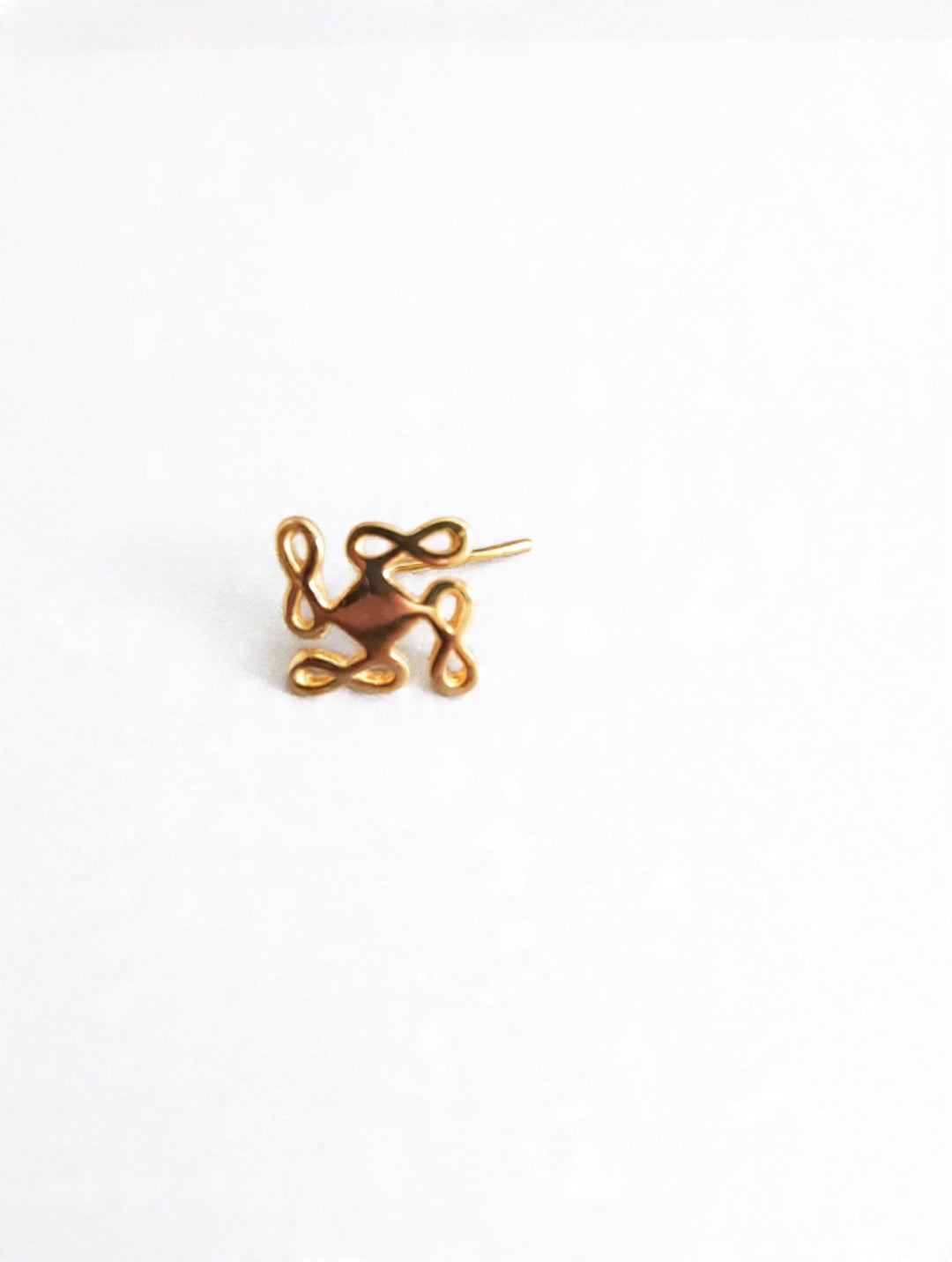 Satvik 925 Silver Nose Pin for Women