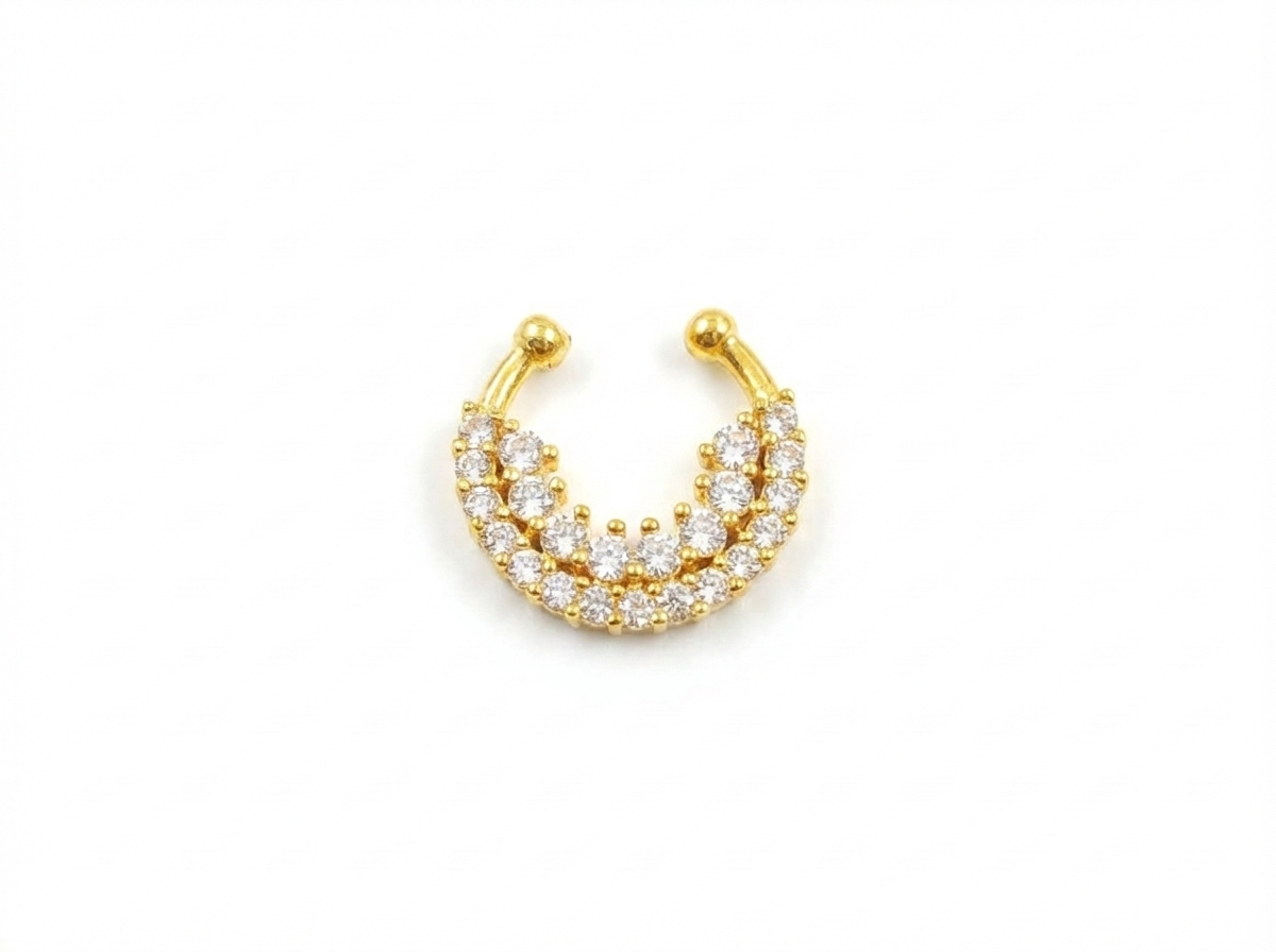 Silver 925 Septum Nose Pin 20