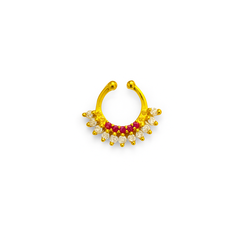 Silver 925 Septum Nose Pin 21