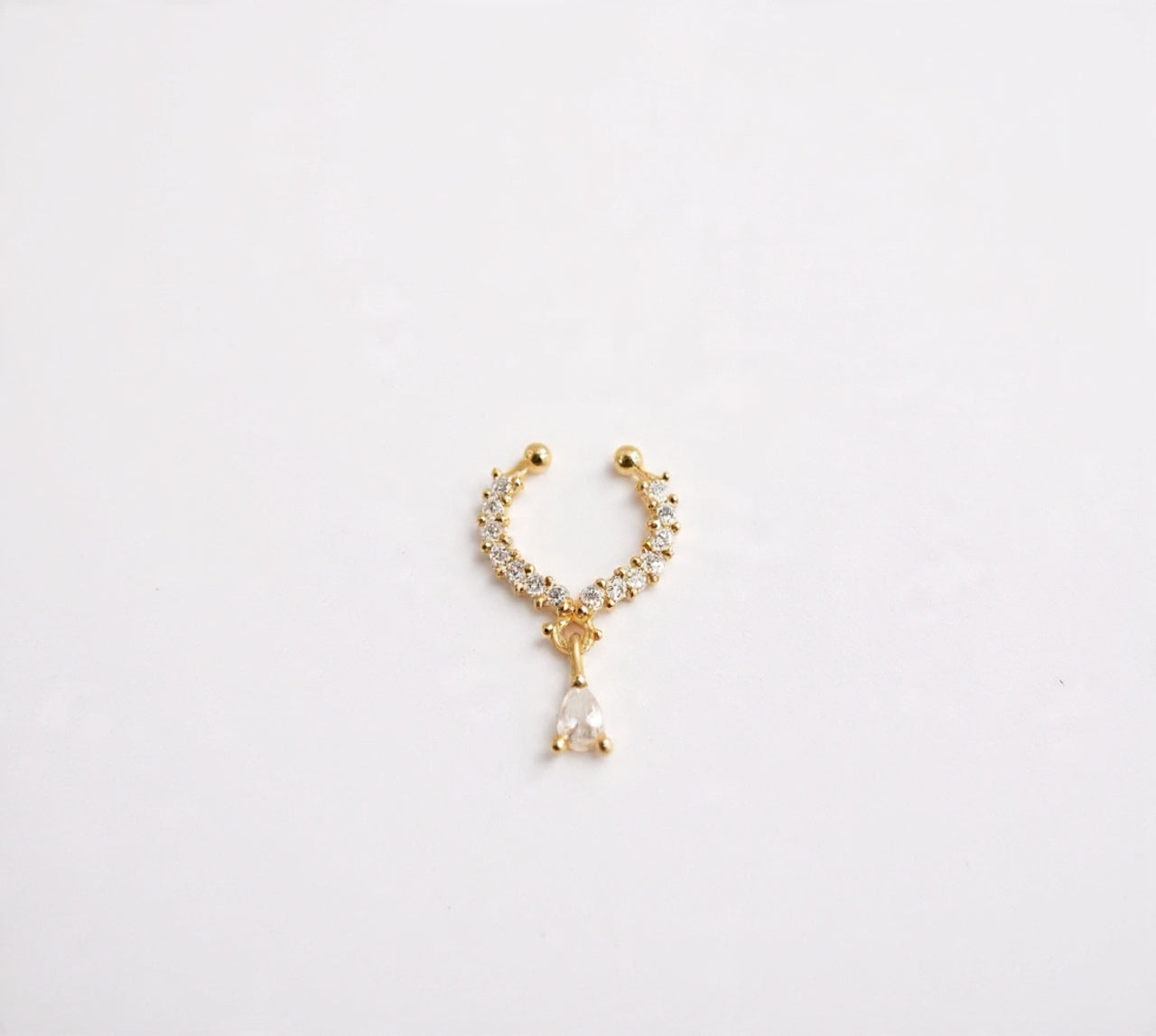 Silver 925 Septum Nose Pin 25
