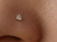 SmallNosepins 925 Silver Nose pin for Women