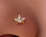 SmallNosepins 925 Silver Nose pin for Women