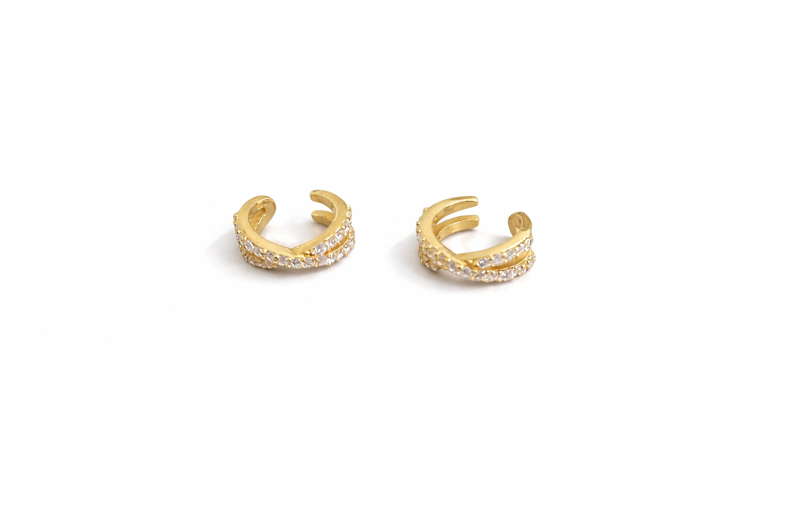 Spira Silver Earcuffs