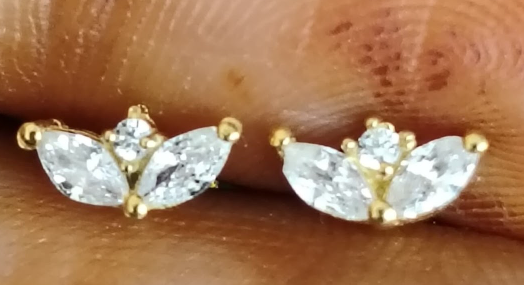 LuxeWing 925 Silver Studs