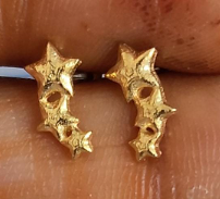 Triple Star 925 Silver studs