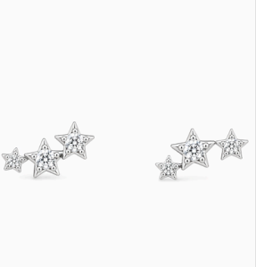 3star 925 Silver Studs
