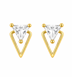 V-Stud 925 Silver Studs
