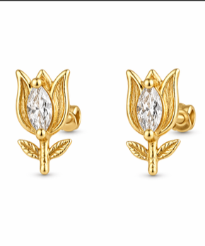 Lotusie 925 Silver Studs
