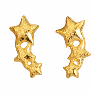 Triple Star 925 Silver studs