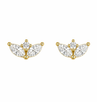 LuxeWing 925 Silver Studs
