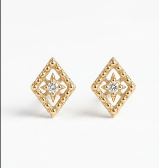 Crystal 925 Silver Studs