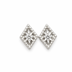 Crystal 925 Silver Studs