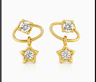 Starfall 925 Silver Studs