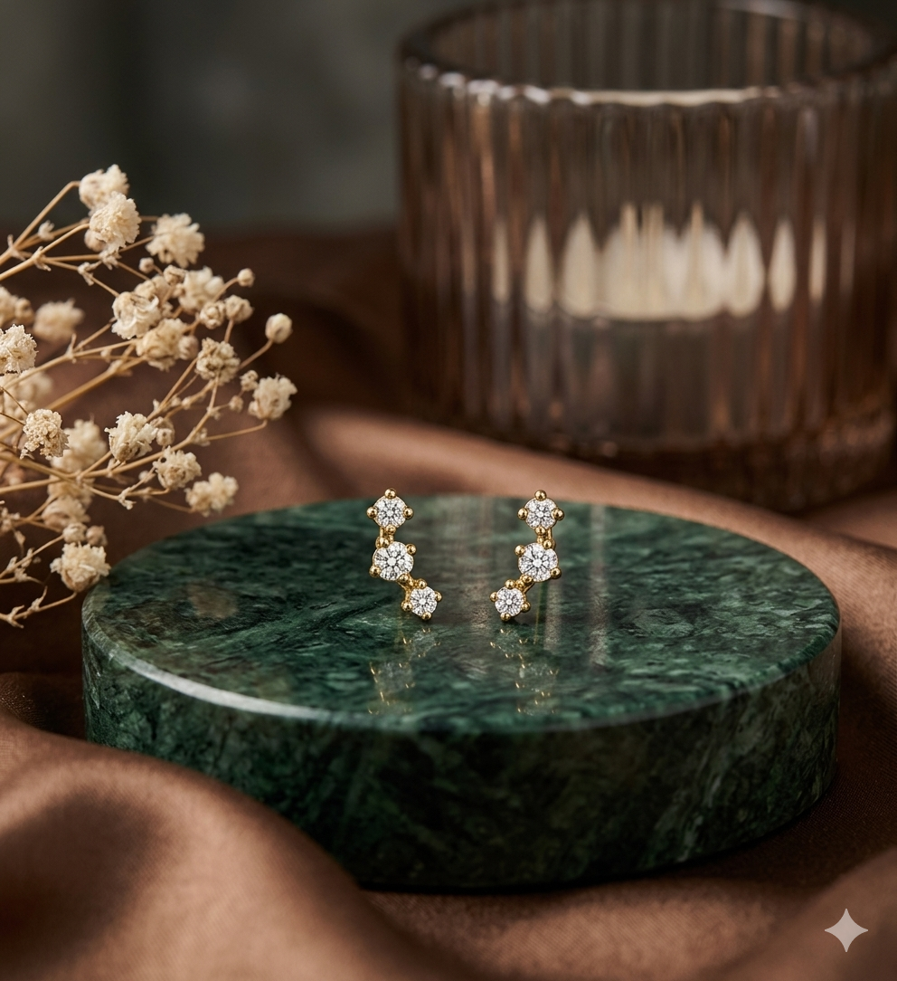 Sera 925 Silver Studs