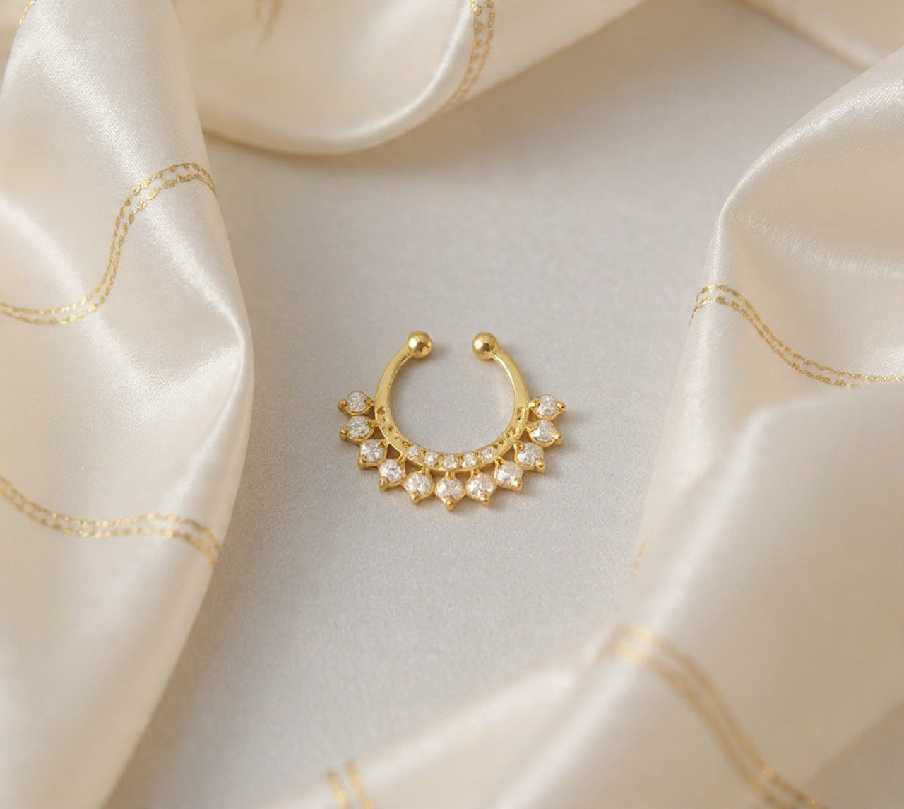 Silver 925 Septum Nose Pin 21