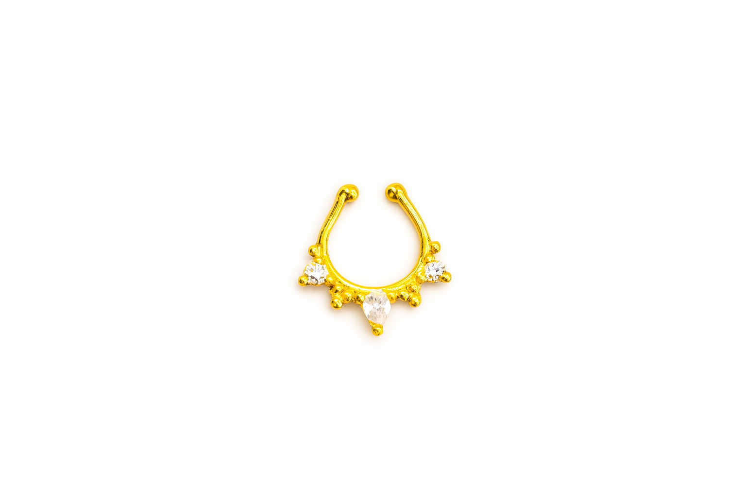 Silver 925 Septum Nose Pin 39