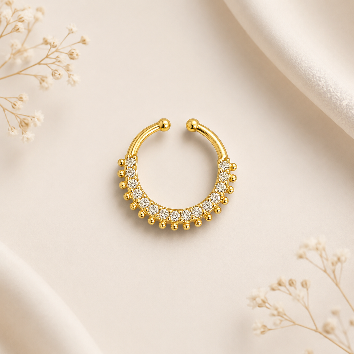 Silver 925 Septum Nose Pin 43