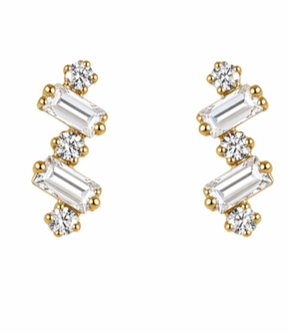 Spiral 925 Silver Studs