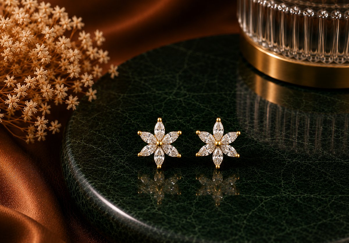 Star 925 Silver Studs
