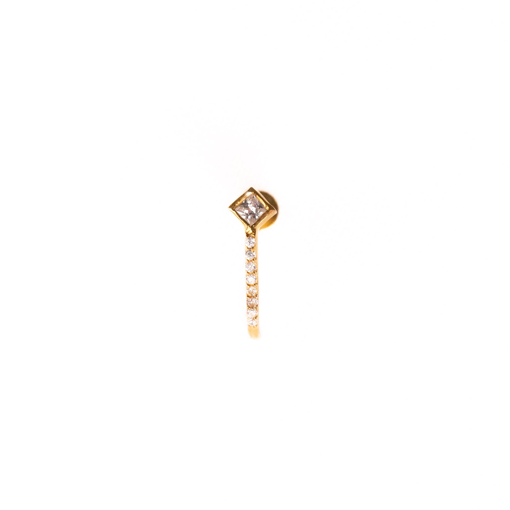Tilak 925 Silver Nose Pin for Women