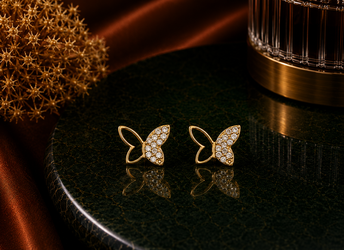 TwinWing 925 Silver Studs