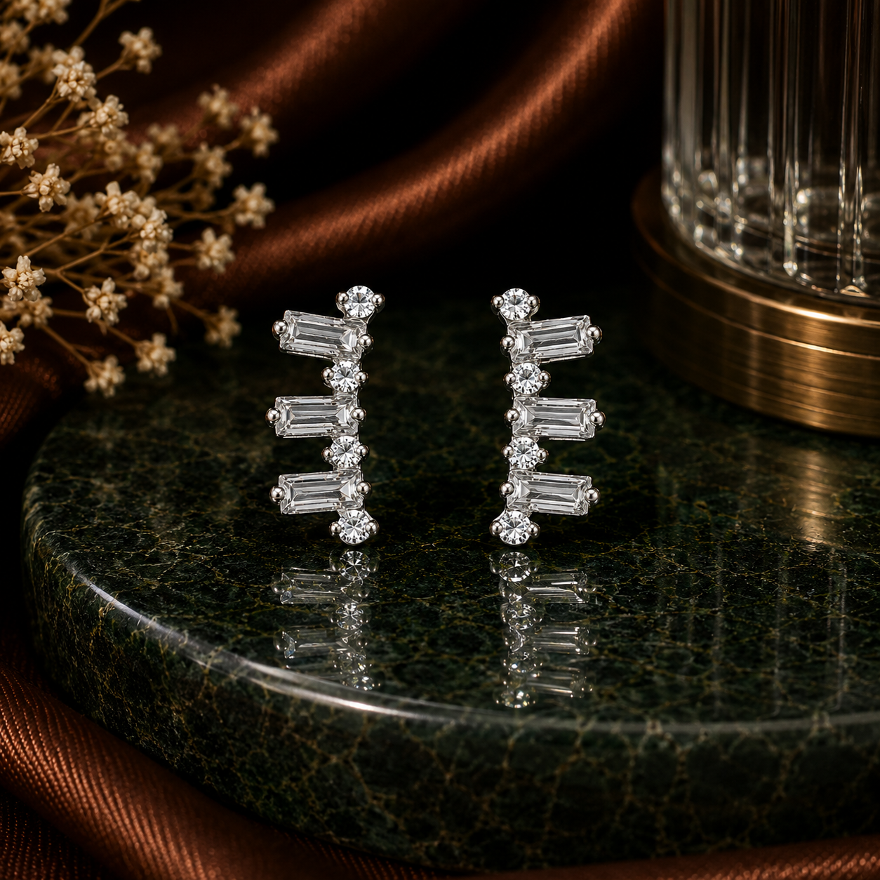 Veya 925 Silver Studs