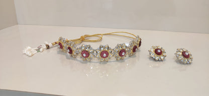 Phool Polki Choker Set