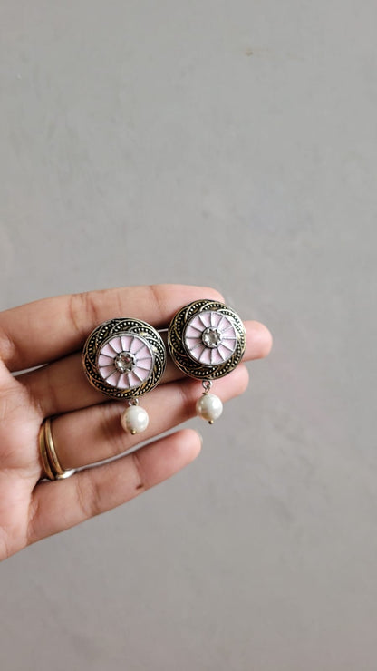 Oxidised Earrings