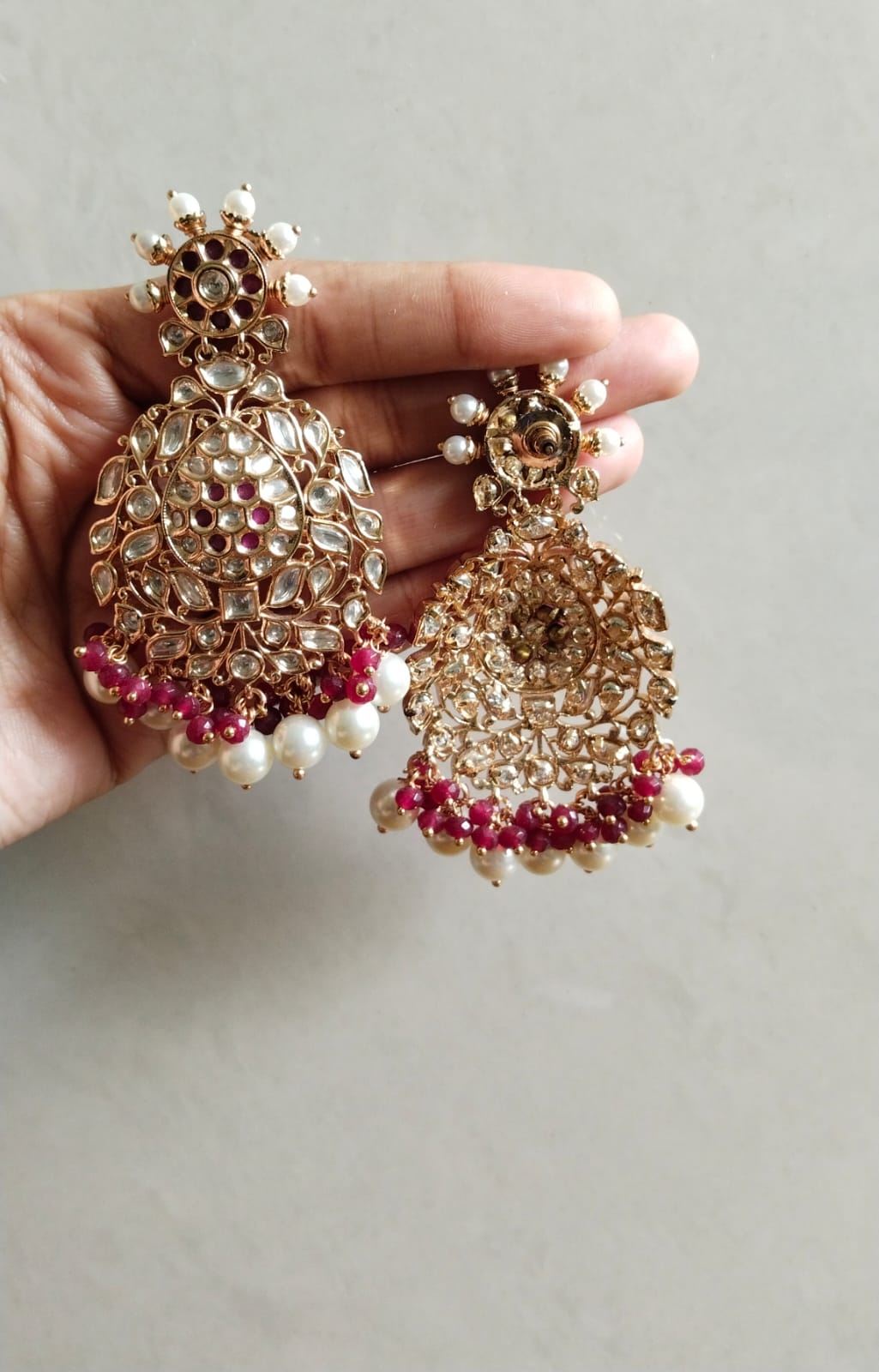 Ruby Red Dangler