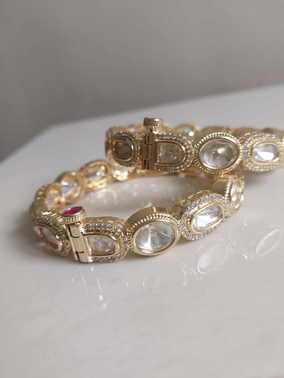 Kaneri Polki Bangles