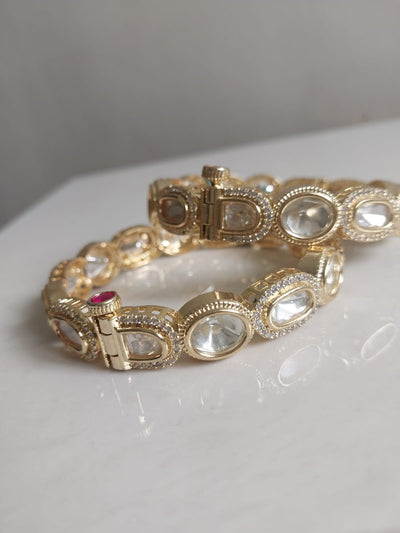 Kaneri Polki Bangles