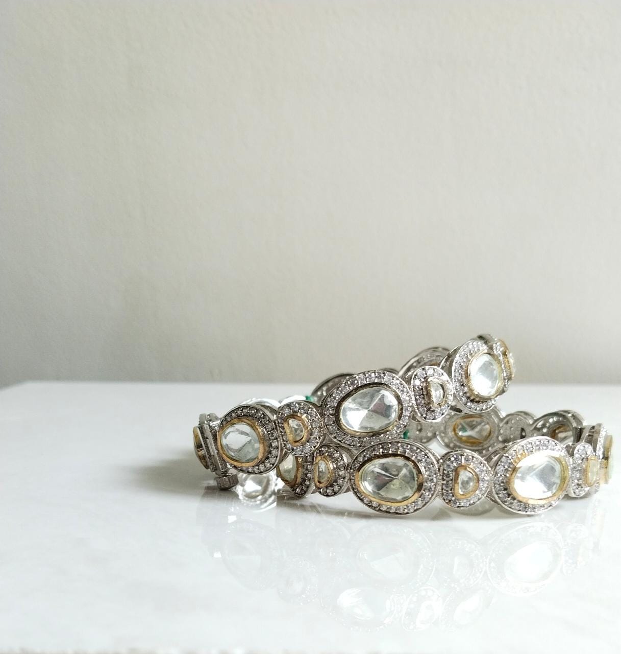 Kaneri Polki Bangles