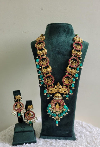 Temple Jewellery Necklace Set