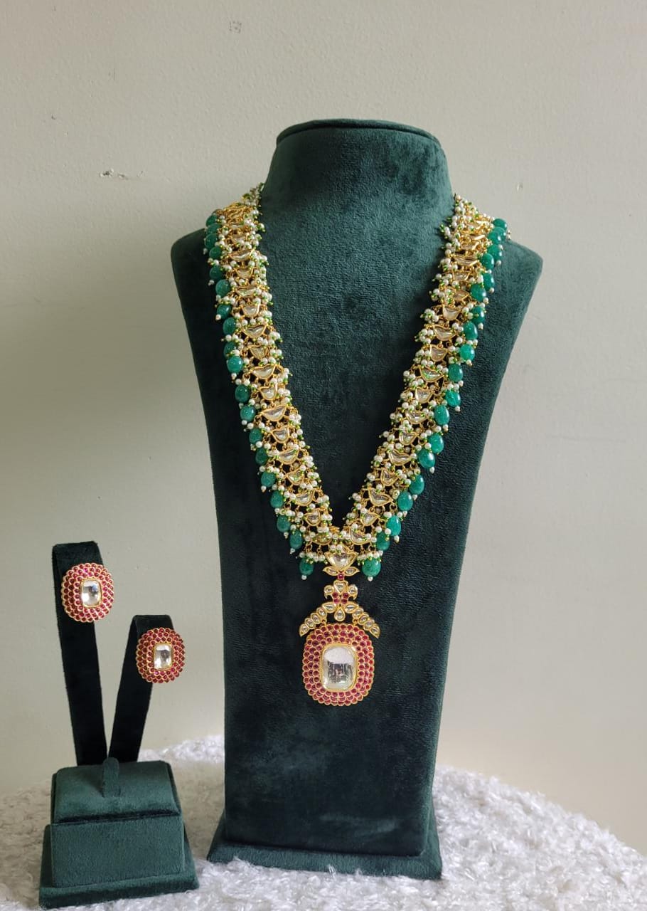 Polki Jadau Necklace Set