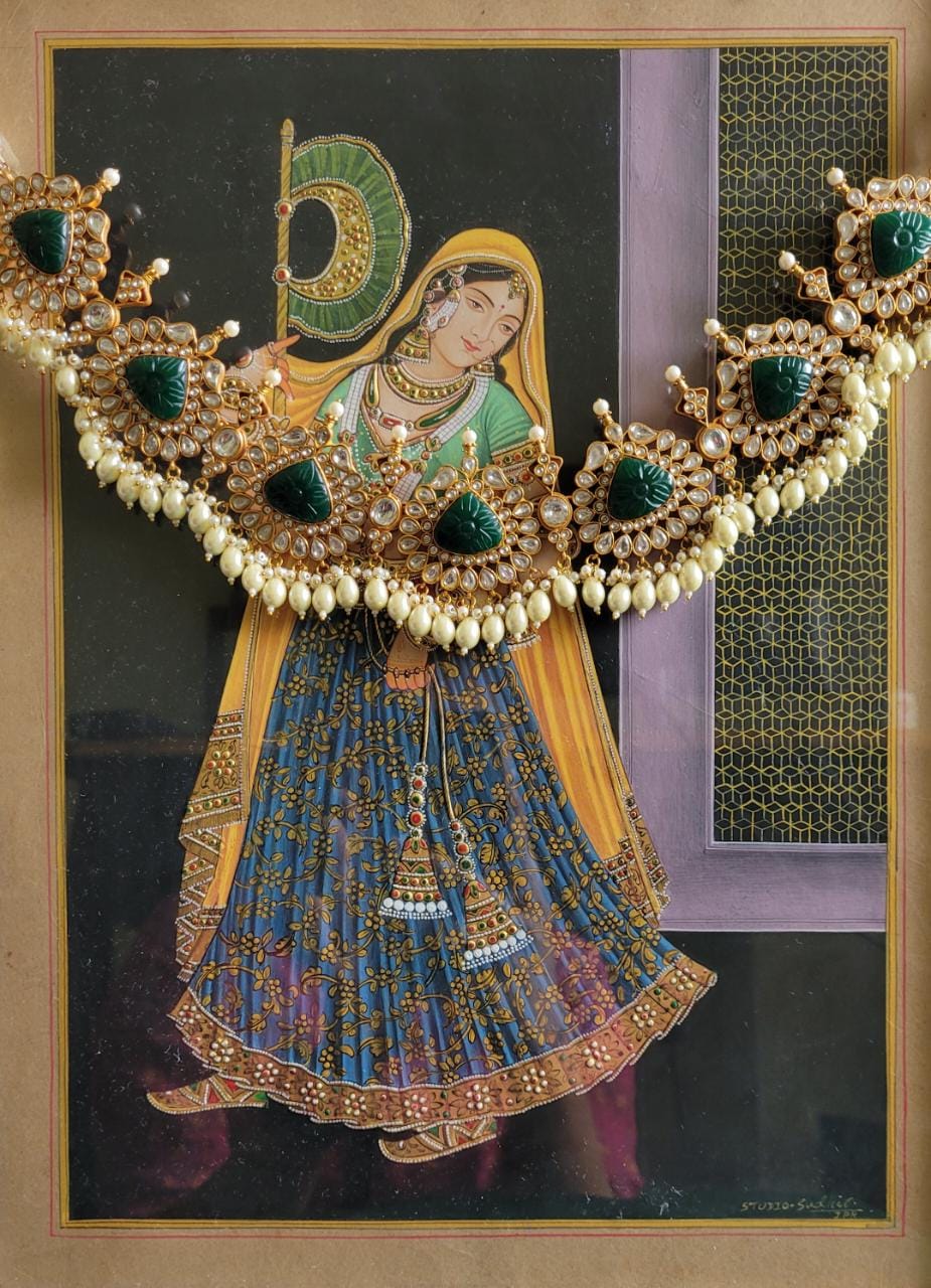 Pankhi Necklace Set