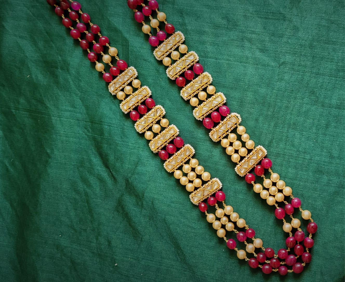 Ruby Kundan Necklace