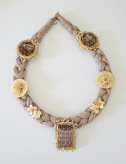 Tribal Jute Necklace