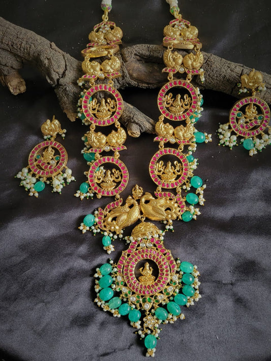 Temple Jewellery Necklace Set