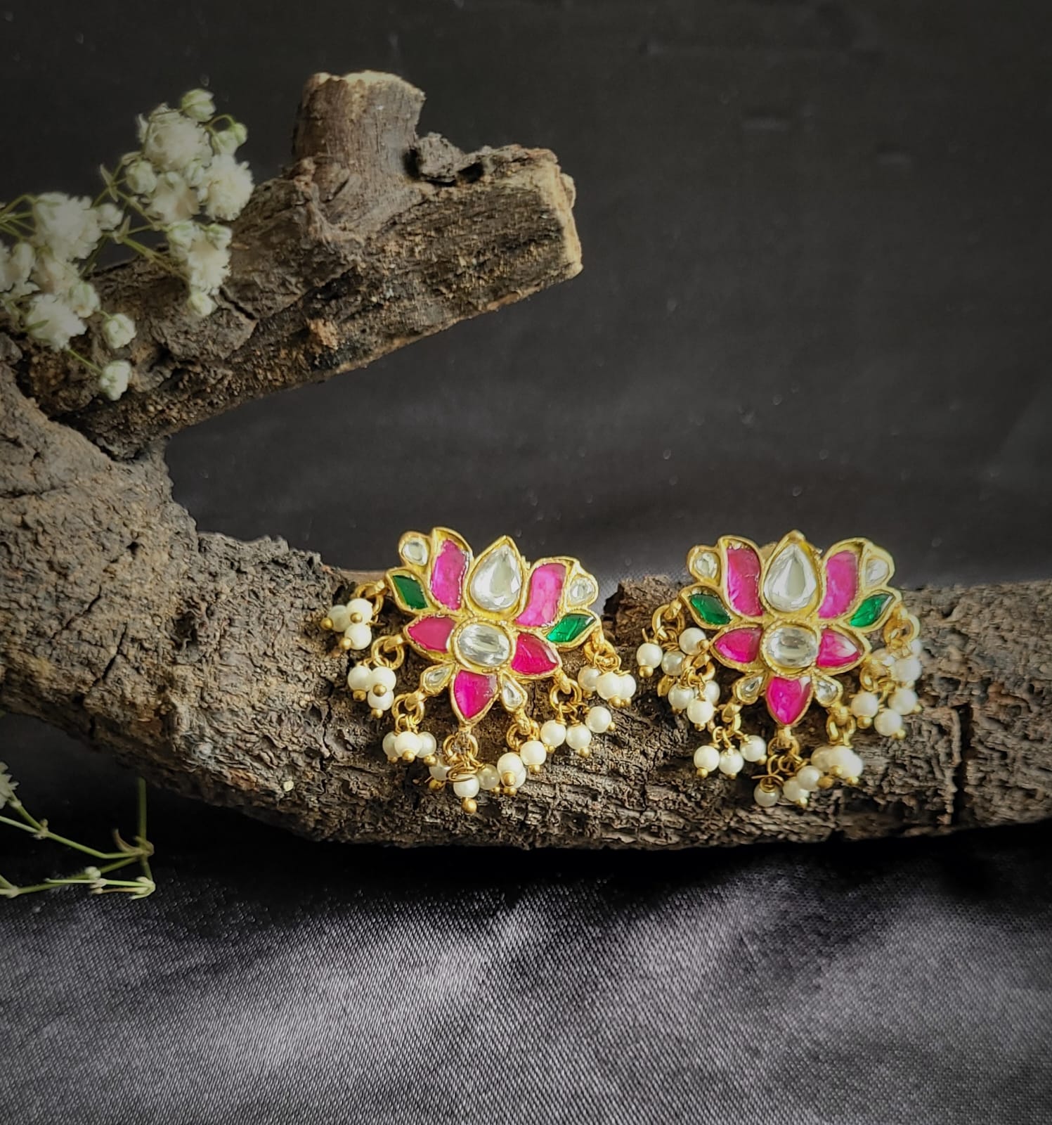 Bahara Lotus Studs