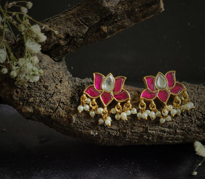 Lotus Earrings