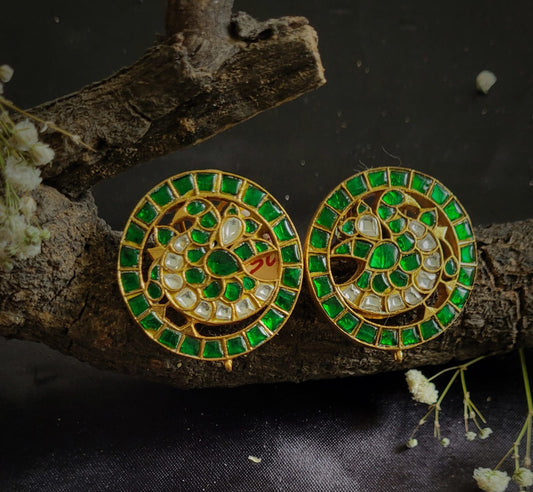 Peacock Studs