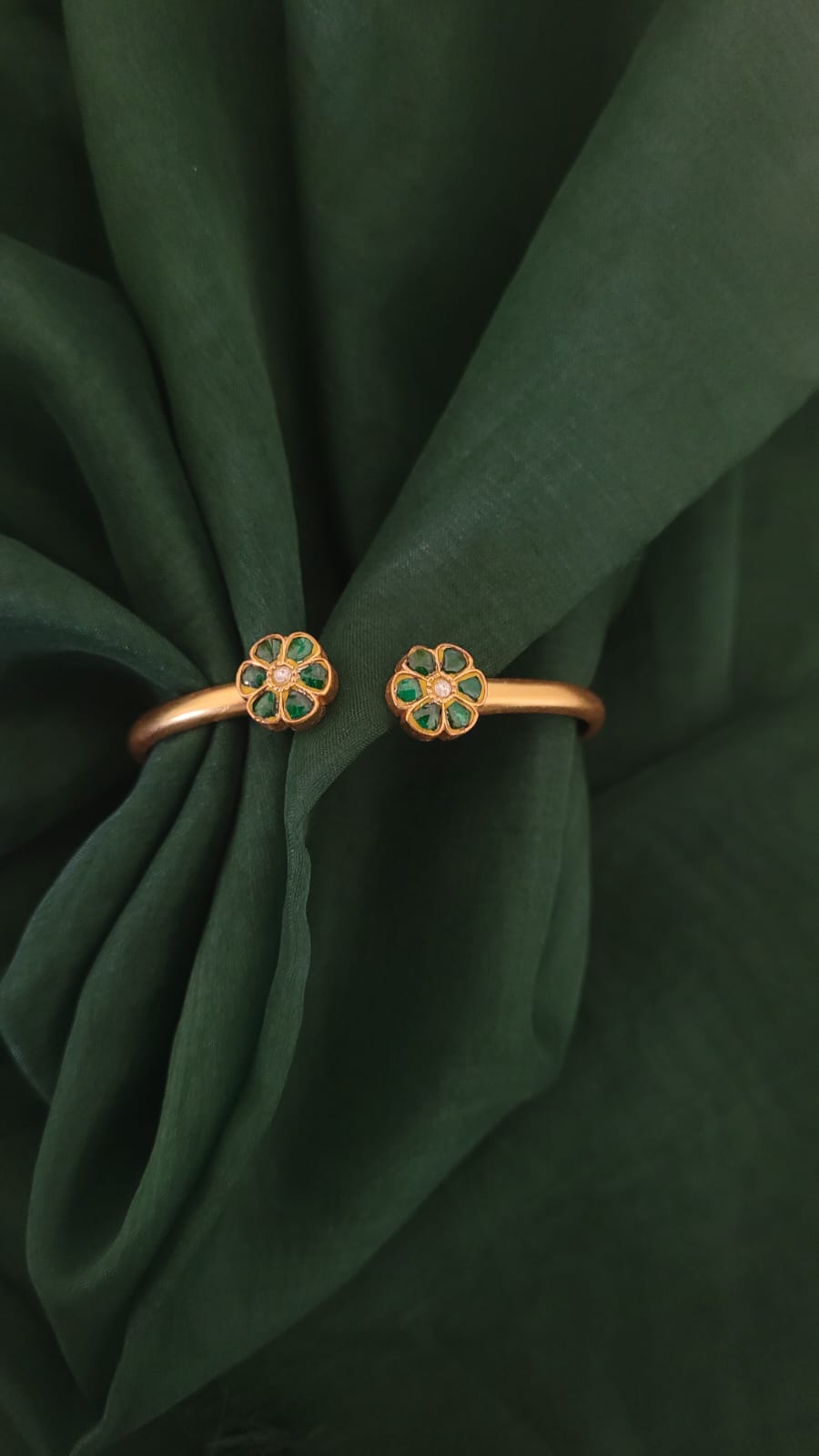 Flower Cuff Bracelet