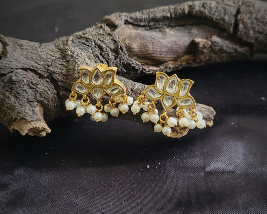 White Lotus Studs