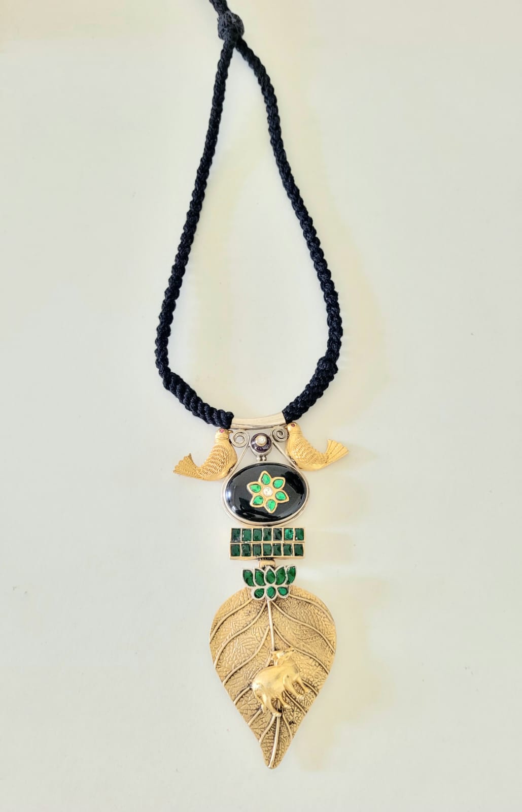 Silver Leaf Necklace