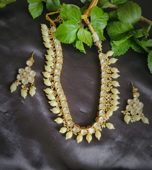 Polki Necklace Set