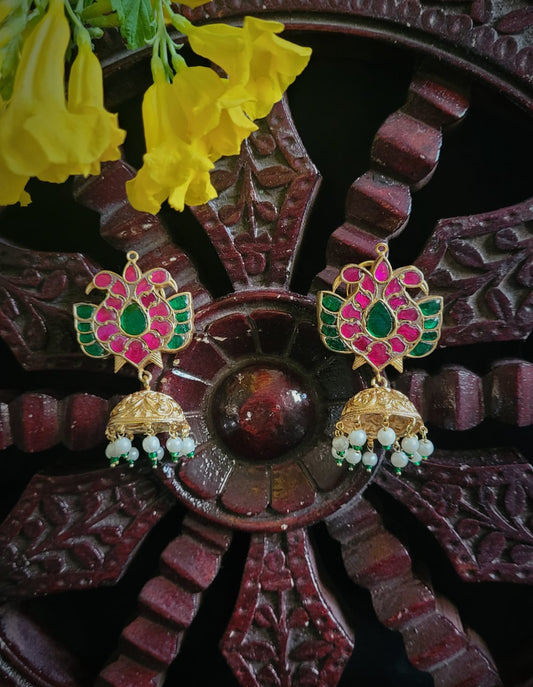 Peacock Jhumka